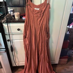 NATURAL LIFE Rust Jumpsuit